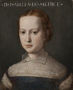 Bronzino, Agnolo - Porträt von Isabella de' Medici (1542-1576)