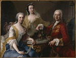 Mijtens (Meytens), Martin van, der Jüngere - Joseph Angelo de France (1691-1761) mit Familie