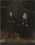 Unbekannter Künstler - Kurfürst Christian I. von Sachsen (1560-1591) und Sophie von Brandenburg (1568-1622), Kurfürstin von Sachsen