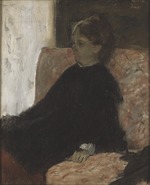 Degas, Edgar - Die Dame in Schwarz