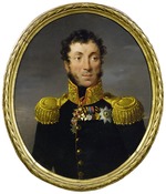 Molinari, Alexander - Porträt von General Graf Pjotr Sergejewitsch Uschakow (1782-1832)