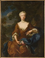 Quiter, Hermann Hendrik, der Jüngere - Porträt von Markgräfin Luise Dorothea Sophie von Brandenburg (1680-1705), Erbprinzessin von Hessen-Kassel