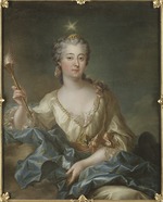 Grasognon Latinville, François-Adrien - Porträt von Luise Ulrike von Preußen (1720-1782), Königin von Schweden