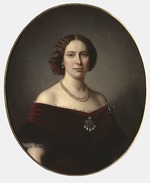 Lindegren, Amalia - Porträt von Luise von Oranien-Nassau (1828-1871), Königin von Schweden und Norwegen