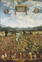Refinger, Ludwig - Manlius Torquatus besiegt im Zweikampf einen Gallier