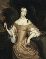 Meyssens (Mijtens), Joannes - Porträt von Prinzessin Marie von Oranien-Nassau (1642-1688), Pfalzgräfin von Simmern