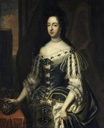 Kneller, Sir Gotfrey - Porträt von Maria II. Stuart (1662-1694), Königin von England