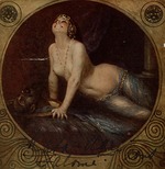 Unbekannter Künstler - Mata Hari (1876-1917) als Salome