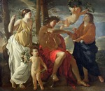 Poussin, Nicolas - Die Inspiration eines Dichters