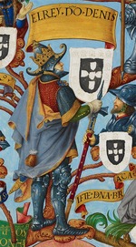 Unbekannter Künstler - König Dionysius von Portugal (1261-1325) Aus Genealogia dos Reis de Portugal