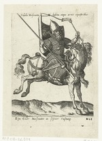 Bruyn, Abraham de - Moskowitischer Adliger zu Pferde