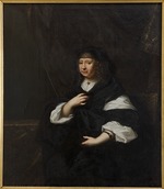 Ehrenstrahl, David Klöcker - Porträt von Prinzessin Maria Elisabeth von Sachsen (1610-1684), Herzogin von Schleswig-Holstein-Gottorp