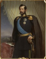Staaff, Carl Theodor - Porträt von Oskar I. (1799-1859), König von Schweden und Norwegen