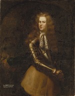 Unbekannter Künstler - Porträt von Graf Philipp Christoph von Königsmarck (1665-1694)
