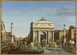 Borsato, Giuseppe - Der Einzug Napoleons I. in Venedig am 29. November 1807