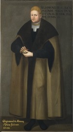 Frumerie, David - Porträt von Sigismund I., König von Polen (1467-1548)