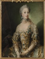Pilo, Carl Gustaf - Porträt von Sophie Magdalene von Dänemark (1746-1813), Königin von Schweden