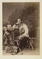 Unbekannter Fotograf - Porträt von Großfürst Sergei Maximilanowitsch von Leuchtenberg (1849-1877)