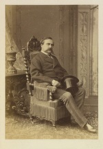 Unbekannter Fotograf - Porträt von Graf Alexander Grigorjewitsch Stroganow (1795-1891)