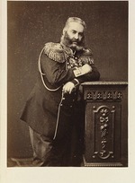 Unbekannter Fotograf - Porträt von Graf Nikolai Wladimirowitsch Adlerberg (1819-1892)