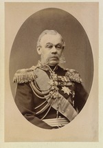 Unbekannter Fotograf - Porträt von Graf Dmitri Alexejewitsch Miljutin (1816-1912)