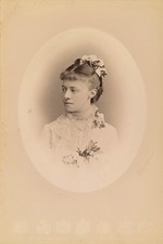 Bergamasco, Charles (Karl) - Porträt von Prinzessin Therese von Oldenburg (1852-1883)