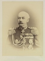 Bergamasco, Charles (Karl) - Porträt von General Konstantin Petrowitsch von Kaufmann (1818-1882)
