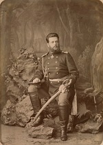 Bergamasco, Charles (Karl) - Porträt von Großfürst Wladimir Alexandrowitsch von Russland (1847-1909)