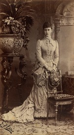 Bergamasco, Charles (Karl) - Porträt der Großfürstin Jelisawjeta Fjodorowna (1864-1918), Prinzessin Elisabeth von Hessen-Darmstadt