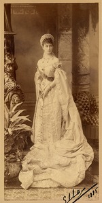 Bergamasco, Charles (Karl) - Porträt der Großfürstin Jelisawjeta Fjodorowna (1864-1918), Prinzessin Elisabeth von Hessen-Darmstadt