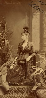 Bergamasco, Charles (Karl) - Porträt der Großfürstin Jelisawjeta Fjodorowna (1864-1918), Prinzessin Elisabeth von Hessen-Darmstadt