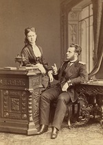Bergamasco, Charles (Karl) - Großfürstin Marija Alexandrowna von Russland (1853-1920) und Großfürst Alexei Alexandrowitsch von Russland (1850-1908)