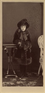 Bergamasco, Charles (Karl) - Porträt von Großfürstin Xenia Alexandrowna von Russland (1875-1960)