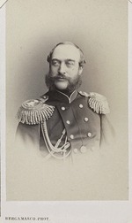 Bergamasco, Charles (Karl) - Porträt von Herzog Georg zu Mecklenburg (1824-1876)