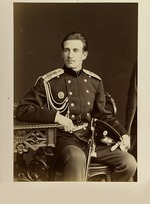Bergamasco, Charles (Karl) - Porträt von Großfürst Nikolai Konstantinowitsch von Russland (1850-1918)
