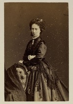 Bergamasco, Charles (Karl) - Porträt von Maria Alexandrowna (1824-1880), Zarin von Russland