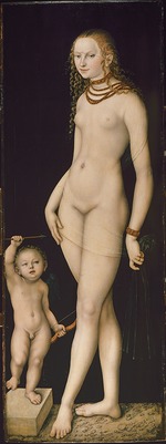 Cranach, Lucas, der Ältere - Venus und Cupido