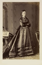 Bergamasco, Charles (Karl) - Porträt von Großfürstin Alexandra Petrowna von Russland (1838-1900), Prinzessin von Oldenburg