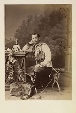 Bergamasco, Charles (Karl) - Porträt von Großfürst Sergei Maximilanowitsch von Leuchtenberg (1849-1877)