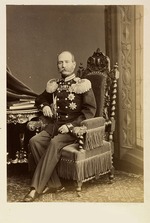Bergamasco, Charles (Karl) - Porträt von General Fjodor Fjodorowitsch Trepow (1809-1889)
