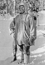 Unbekannter Fotograf - Simo Häyhä. Winterkrieg