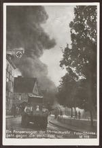 Unbekannter Fotograf - Das Gefecht um das polnische Postamt in Danzig am 1. September 1939