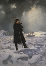 Rosen, Georg von - Porträt von Polarforscher Baron Adolf Erik Nordenskiöld (1832-1901)