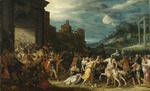 Stalbemt, Adriaen, van - Einzug der Horatier in Rom