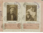Unbekannter Fotograf - Familienpass von James Joyce in der Kriegszeit
