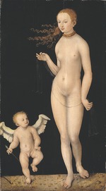 Cranach, Lucas, der Ältere - Venus und Cupido