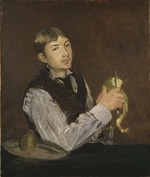 Manet, Édouard - Junge, eine Birne schälend