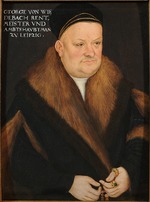 Cranach, Lucas, der Ältere - Bildnis Georg von Wiedebach