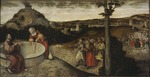 Cranach, Lucas, der Ältere - Jesus und die Samariterin am Jakobsbrunnen
