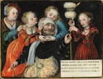 Cranach, Lucas, der Ältere - Herkules bei Omphale